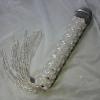 Silver Rhombus Tassel Microphone Cover