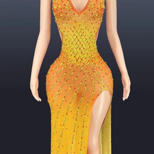 8 Colors Sequin Dress