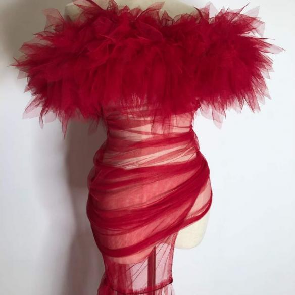 Red & Jade-green Costume