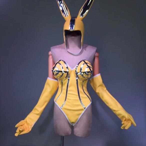 Several colors rabbit leotard (includes gloves)