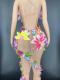 Diamond Flower Drag Dress