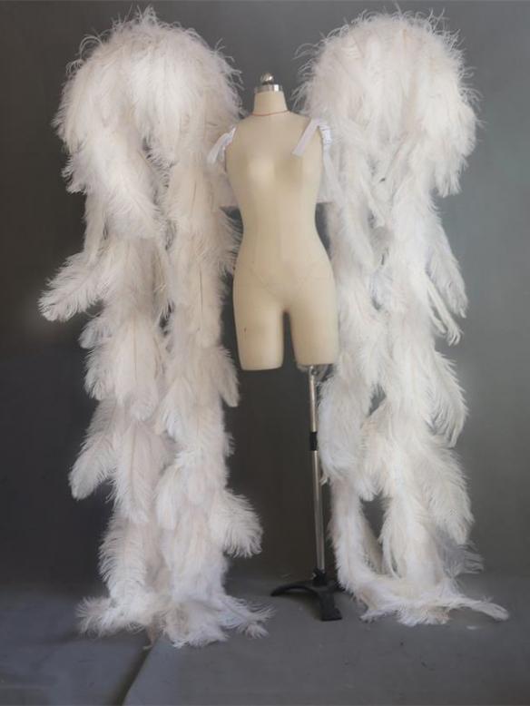 Customize Ostrich Feather Wing
