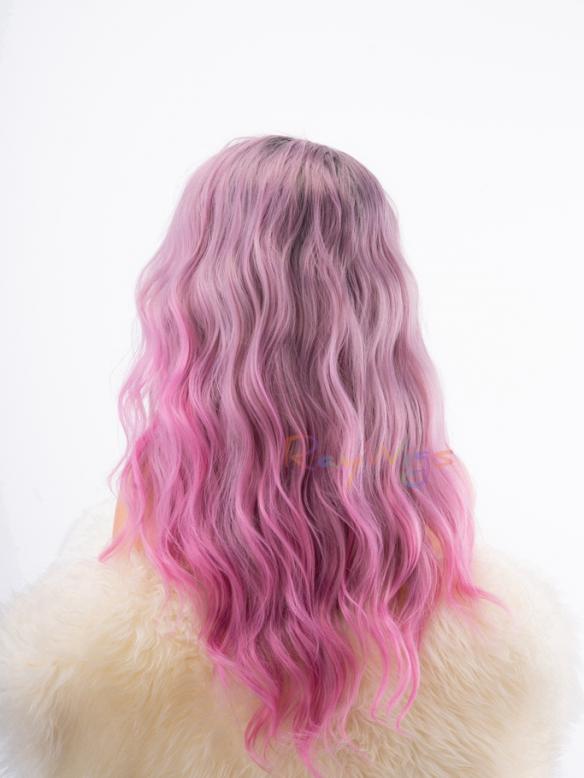 Human Hair Full Lace Wig Curly Ash Brown