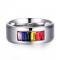 Rainbow Cubic Zicornia Ring