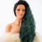 Human Hair Full Lace Wig Curly Ash Brown