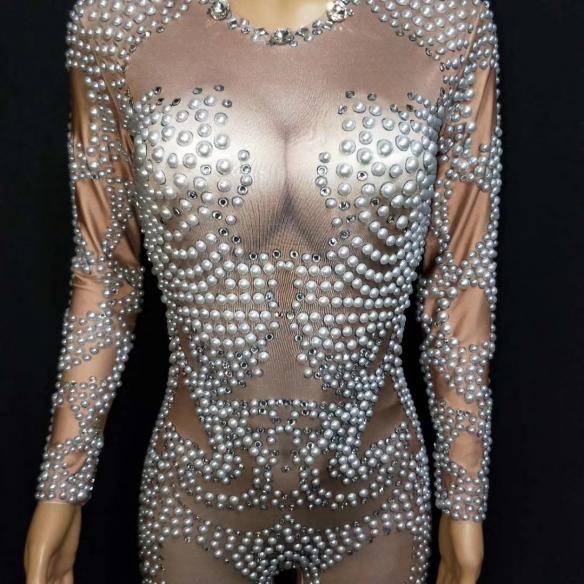 White Pearl Bodysuit