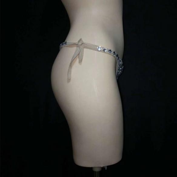 T-back With Sewing Rhinestone