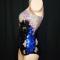 Multi- color Rhinestone Leotard