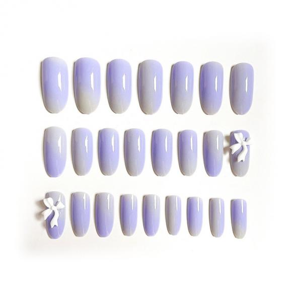 Purple Nail Stickers