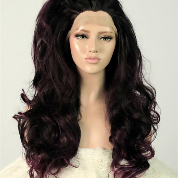 Olivia- Purple Ombre Deep Wavy