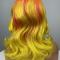 Yellow & Orange Mixed Color Wig