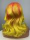 Yellow & Orange Mixed Color Wig