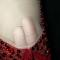 Red Rhinestones Fringe Slip Dress