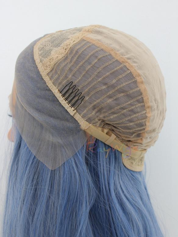 Human Hair Full Lace Wig Curly Ash Brown