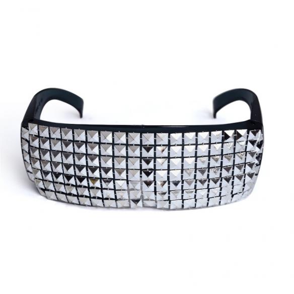 Metallic Studded Oversized Eyewear