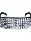 Metallic Studded Oversized Eyewear
