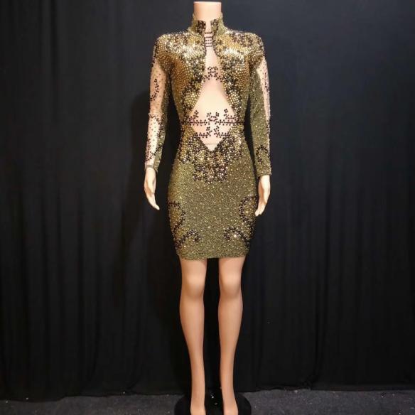 Gold Shining Dress