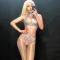 Rhinestone Beaded Nude Color Bodysuit