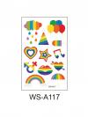 10 Pcs Pride Tattoo Stickers